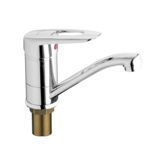 смеситель кухня LEDEME картридж д.40мм, излив L-15 см L4507-2