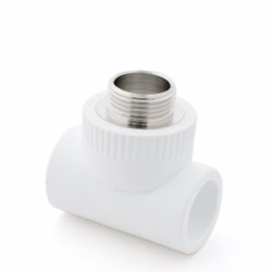 ТРОЙНИК  комб. НР 25х1/2" PPR (Watermark) /РТП /20