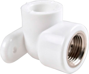 уголок PPRC комбинированный 16*1/2"вн. с крепл. РВК 021011