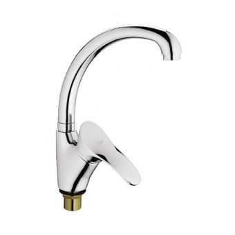 смеситель кухня LEDEME картридж д.40мм с гайкой утка L5901