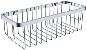 5230  Полка настенная прямая  KAISER 300*120*90 Chrome (нерж. сталь)