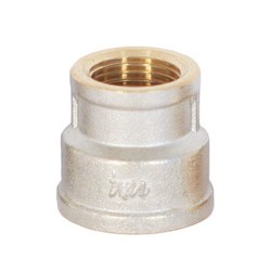 Муфта перех. 1-1/2" х  3/4" (ник/латунь) WaterMark / 5