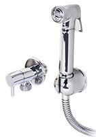 Гигиенический набор KAISER с краном SH-332 мет.