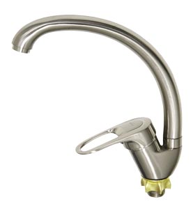 4254  VIKO кухня боковой ф40, цинк, с гайкой Silver