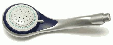 лейка MELODIA 3 функции, d100мм, мат.хром/синий/серый MKP20558P