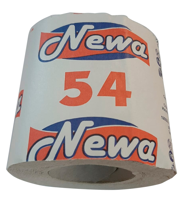 бумага туалетная 1-слойная NEVA 54 110г  /72