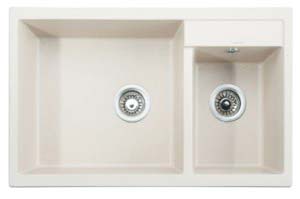 Мойка-Гранит "KAISER" (двойная) 800x500x190 SandBeige