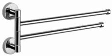 вешалка LEDEME 2-я д/полотенца поворотная L112