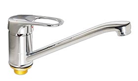 6611  VIKO кухня ф40, цинк, с гайкой 20см