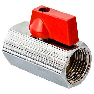 330 Кран шар. VALTEC 1/2"х1/2" г/г МИНИ / 25