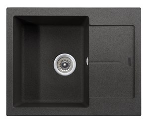Мойка-Гранит "KAISER"  620x500x220 Black Pearl