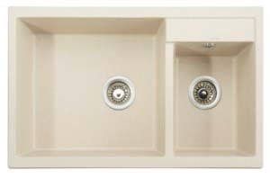 Мойка-Гранит "KAISER" (двойная) 800x500x190 Jasmine