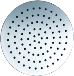 Лейка KAISER SH-385 стационарная круглая, мет. серая  Ф200*2mm