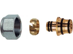 Концовка для м/п труб 20*2 (м.р.) М24х19 FAR