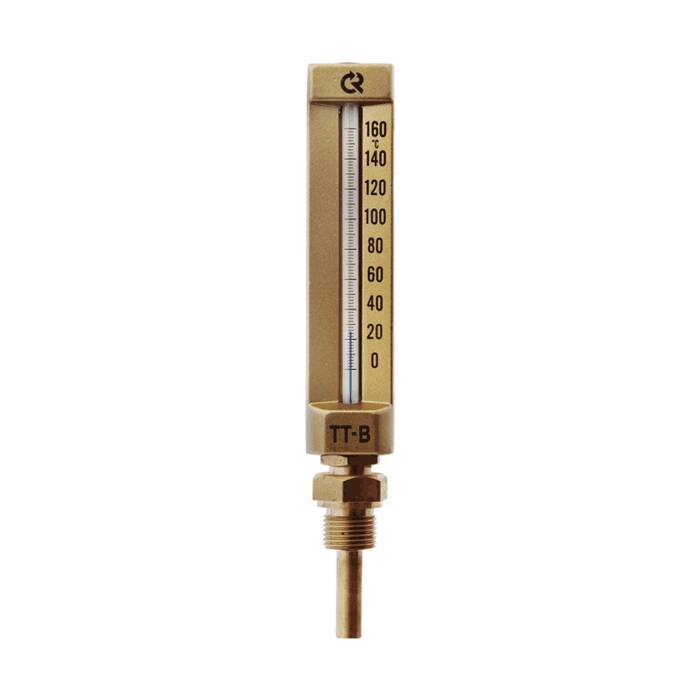 Термометр жидкостной ТТ-В-150 160С L=100 G1/2" прям вибр 150/100 Росма 00000002829