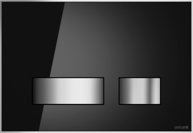 кнопка управления системой инсталляции MOVI для LINK PRO/VECTOR/LINK/HI-TEC черный глянц. Cersanit