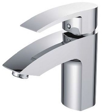 смеситель умывальник LEDEME картридж д.35мм, монолитный, цинк L1043