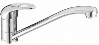 смеситель кухня LEDEME картридж д.35мм цинк L4215