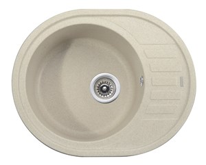 Мойка-Гранит "KAISER"  620x500x220 Sand(овальная)