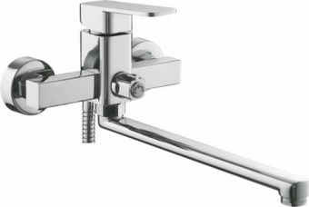 смеситель ванна LEDEME картридж д.35мм дивертор в корпусе L2233