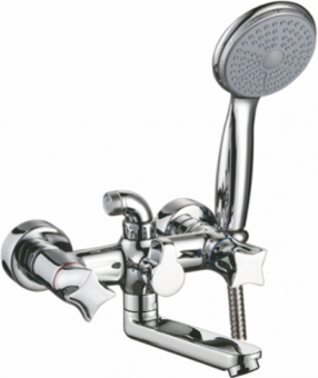 смеситель ванна LEDEME короткий излив керамика L3187