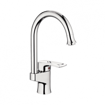 смеситель кухня LEDEME картридж д.40мм высокий L4025 