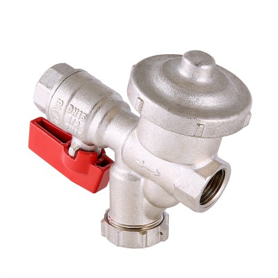 300 Кран шар. VALTEC 1/2" с фильтром и редуктором давления (КФРД)  