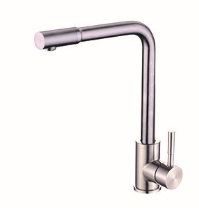 4454  VIKO кухня боковой Ф35 с гайкой (нерж. сталь) Silver