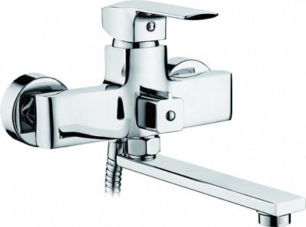 смеситель ванна LEDEME кор.излив 200мм, картридж д.35мм L3158