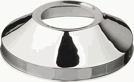 отражатель 25мм (3/4") без резьбы, нерж. хром h=17мм MELODIA MKP20796WP