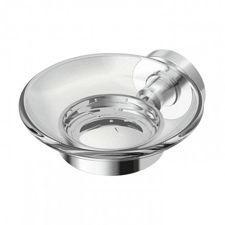 Мыльница IOM с держат прозр стекло хром Ideal Standard A9123AA