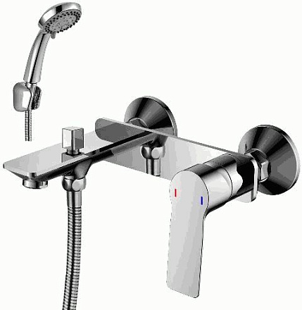 смеситель ванна ROSSINKA картридж д.35мм с коротким изливом RS27-31