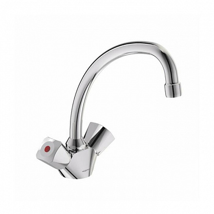 Смеситель для кухонной мойки двуручный PRACTIC Vidima BA231AA