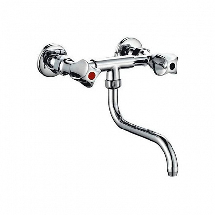 Смес/мойка ПСМ-108-К/50 к/затв н/изл настен Профсан PSM-108-50