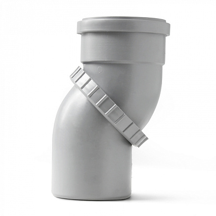 Отвод поворотный (универсальный) 110 ПП WaterMark /18 шт/