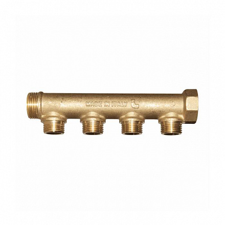 Коллектор лат 1" м/р 4в база 16 н/р 35мм Giacomini R580CY044