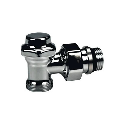 Клапан запорн гп хром Ду15 Ру16 1/2"x16 НР угл Giacomini T29CX003
