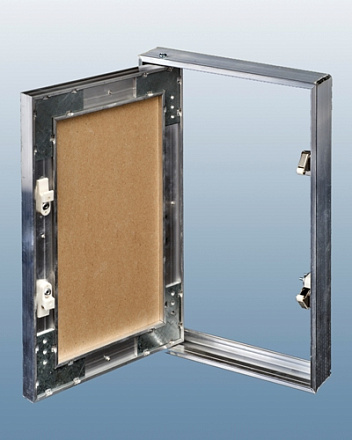 люк под покраску в коробе с тросом EVENT ЛПНШ  300х400