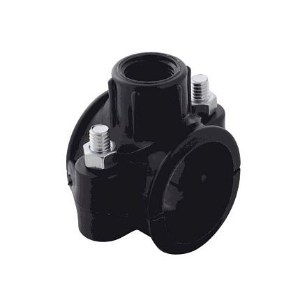 Седелка ПЭ Дн50х1/2" ВР Ру16 РосТурПласт 11579