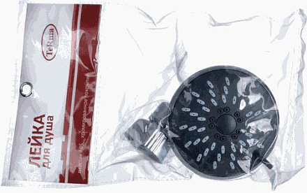 лейка верхнего душа MELODIA d90мм, 3 функции, хром/серый MKP20496C