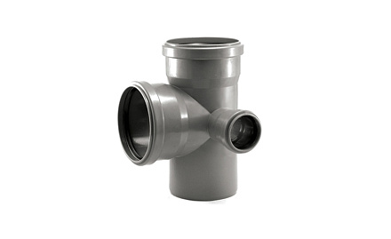 КРЕСТОВИНА D=110х110х50 90* ПП 2-пл. правая Pro Aqua