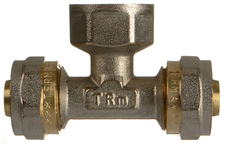 тройник 16*1/2"*16 ц/г/ц ТRm 01402