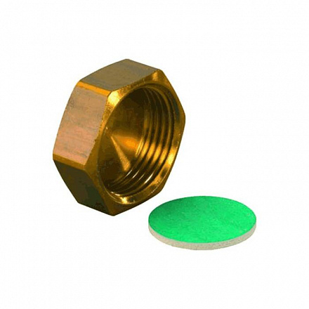 Заглушка латунь 3/4" ВР для коллектора H Aqua PLUS Uponor 1001337 (1014122)