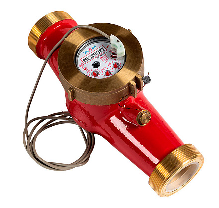 Счетчик воды ЭКОМЕРА-50И Универсальный Импульсный Ду50. L300, с КМЧ