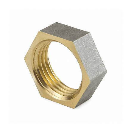 Контргайка лат Ду32 ВР никель ГОСТ 32585 Aquasfera 9020-04