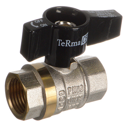 кран шаровой TeRma CB 1/2" в/в бант 30212