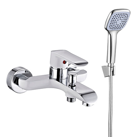 смеситель ванна MELODIA Heavy Metal/Хеви-метал картридж д.35мм короткий излив белый MDV35640wt