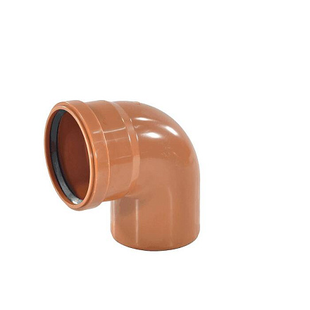 Отвод НПВХ кор б/н Дн160х87гр в/к Aquaviva AQVD102160