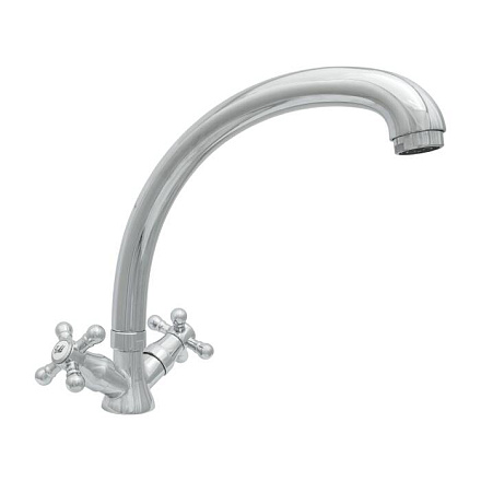 Смес/мойка ЦС 25ш М_Крест к/затв лит/изл плхр/мах б/п ЭКО Подольск ЭМ902431