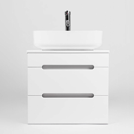 тумба Марсель 2 ящика со столешницей L57 подвесная 50, 2х57, 4х51, 6 без умывальника